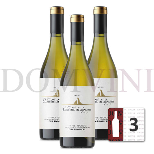 Castello di Spessa "Chardonnay" Friuli Isonzo DOC 2023 - 3er Weinpaket