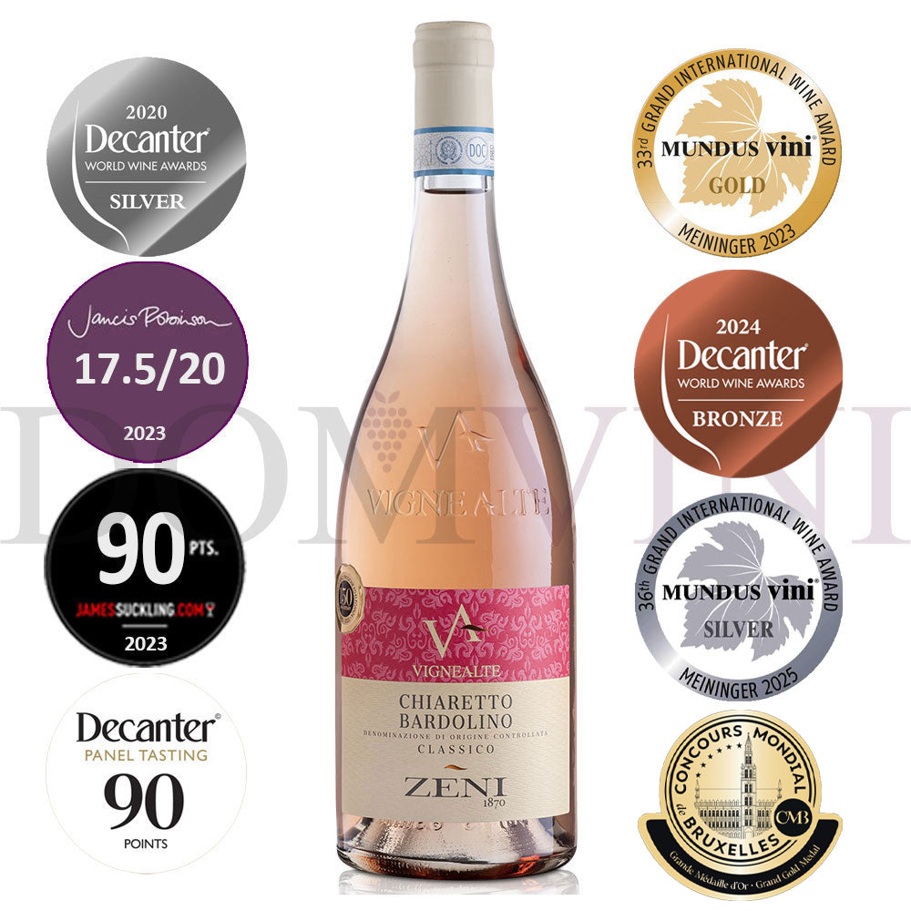 ZENI "Chiaretto" Bardolino Classico DOC Vigne Alte 2022