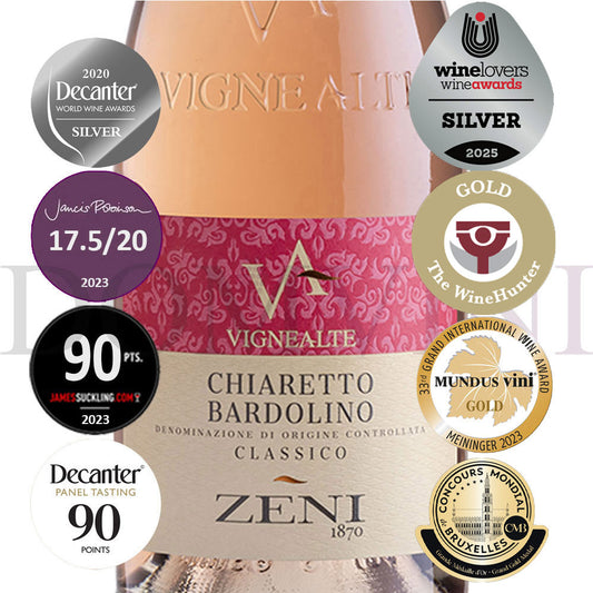 ZENI "Chiaretto" Bardolino Classico DOC Vigne Alte 2023 - 3er Weinpaket