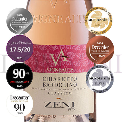 ZENI "Chiaretto" Bardolino Classico DOC Vigne Alte 2022 - 6er Weinpaket
