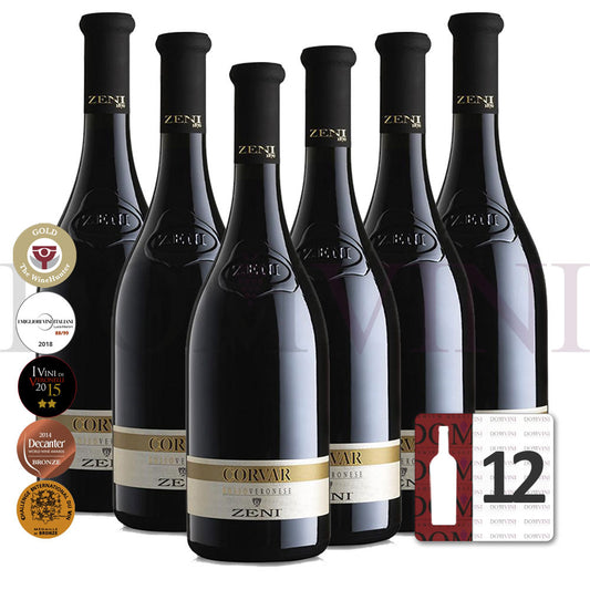 ZENI "Corvar" Rosso Veronese IGT 2020 - 12er Weinpaket