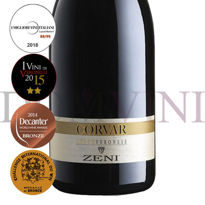 ZENI "Corvar" Rosso Veronese IGT 2019 - 6er Weinpaket