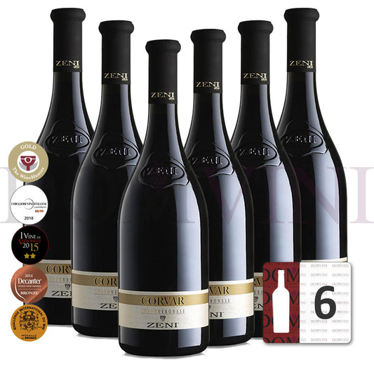 ZENI "Corvar" Rosso Veronese IGT 2020 - 6er Weinpaket
