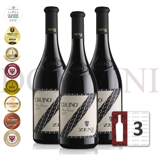ZENI "Cruino" Rosso Veronese IGT Barrique 2023 - 3er Weinpaket