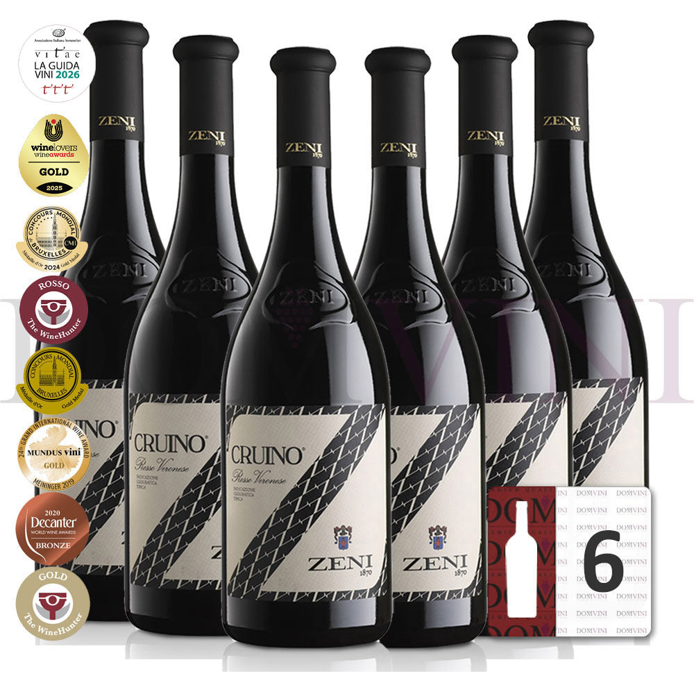 ZENI "Cruino" Rosso Veronese IGT Barrique 2023 - 6er Weinpaket