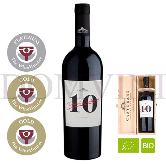 CASTORANI "Dieci Inverni" Rosso Colline Pescaresi IGT Bio 2012 in 1er OHK %SUPER SALE%