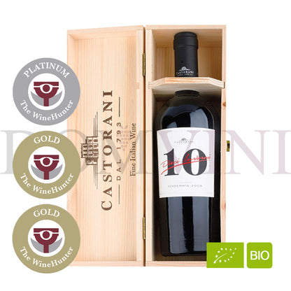 CASTORANI "Dieci Inverni" Rosso Colline Pescaresi IGT Bio 2012 in 1er OHK - 6er Weinpaket %SUPER SALE%