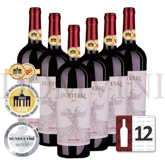 Dueterre Cuveé Rosso d'Italia 2022, Tagaro - 12er Weinpaket
