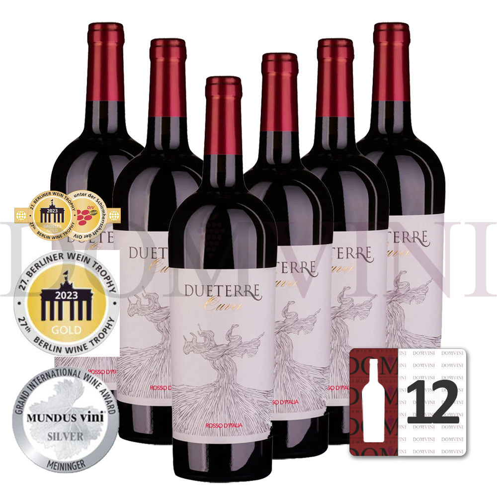 Dueterre Rosso d'Italia Cuveé 2023, Tagaro- 12er Weinpaket