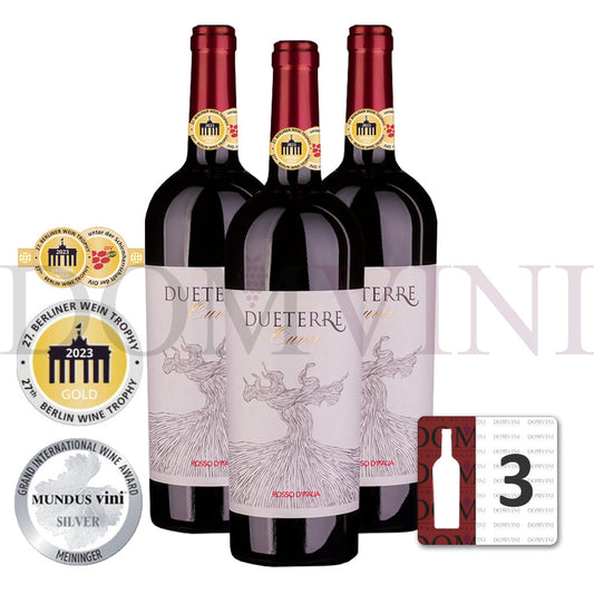 Dueterre Cuveé Rosso d'Italia 2022, Tagaro - 3er Weinpaket
