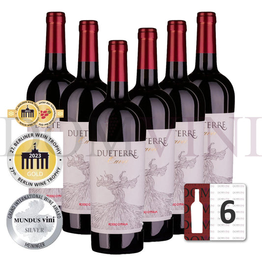 Dueterre Rosso d'Italia Cuveé 2023, Tagaro - 6er Weinpaket