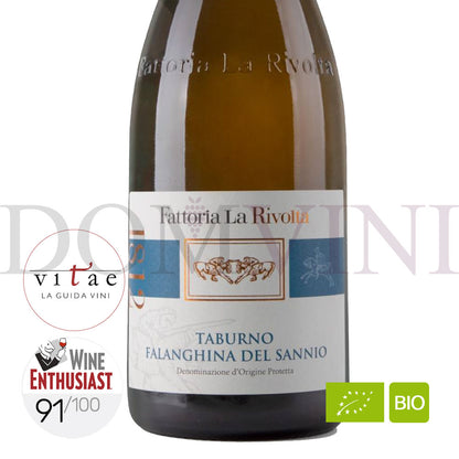 Fattoria La Rivolta Taburno Falanghina del Sannio DOP 2022 Bio - 3er Weinpaket