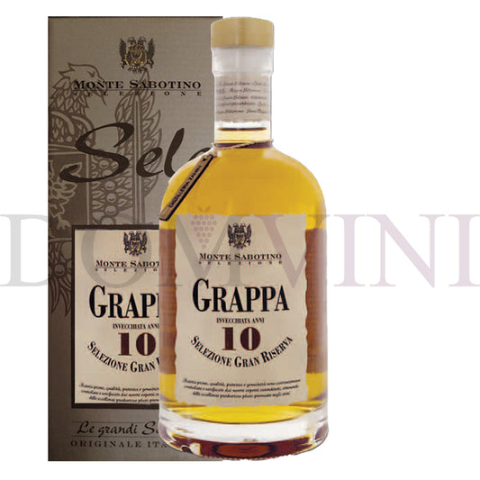 Grappa Selezione Gran Riserva 10 Jahre inkl. Geschenkbox - "Monte Sabotino" Distilleria Zanin 40% vol. 0,7 Liter