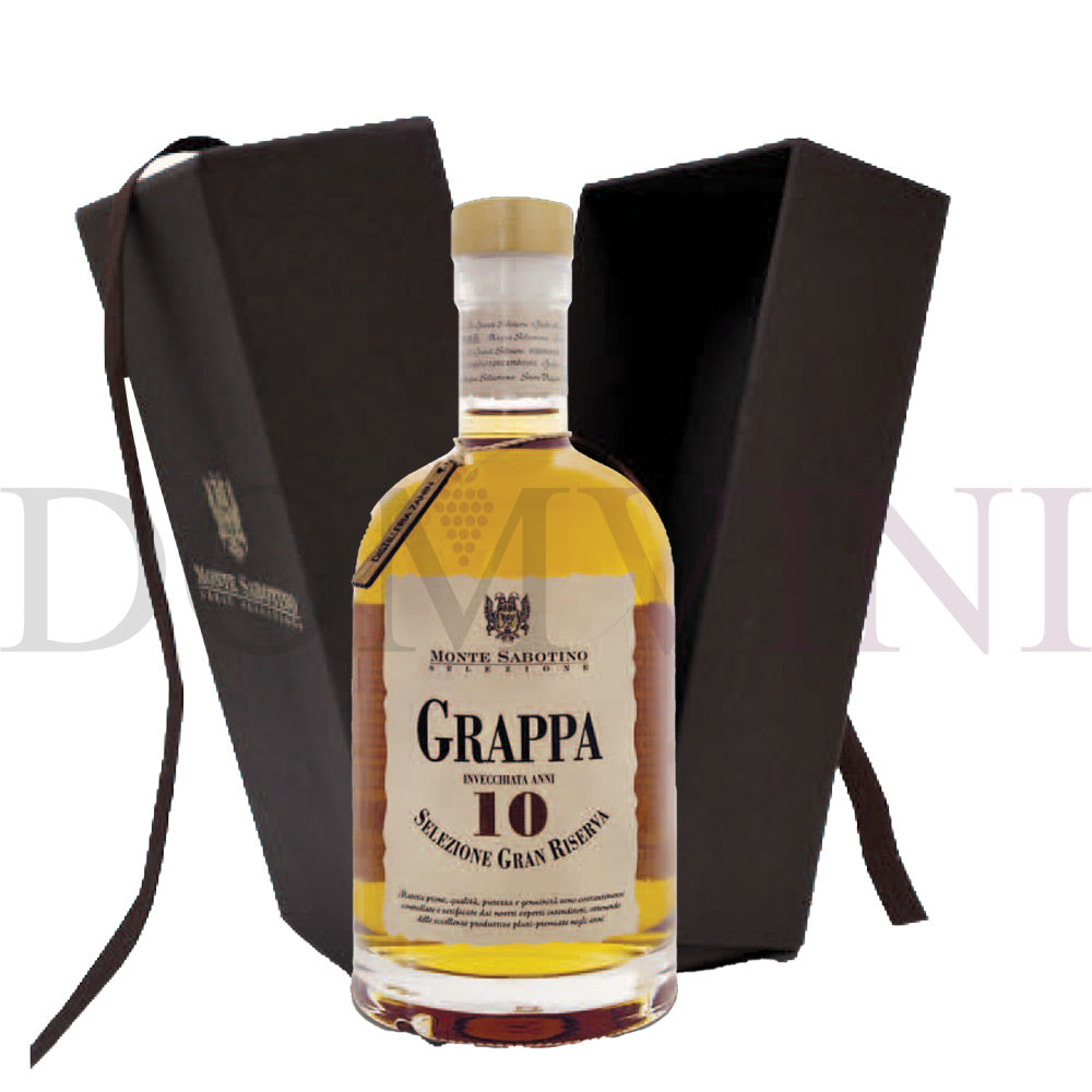 Grappa Selezione Gran Riserva 10 Jahre inkl. Geschenkbox - "Monte Sabotino" Distilleria Zanin 40% vol. 0,7 Liter