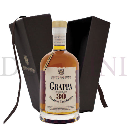 Grappa Selezione Gran Riserva 30 Jahre inkl. Geschenkbox - "Monte Sabotino" Distilleria Zanin 40% vol. 0,7 Liter