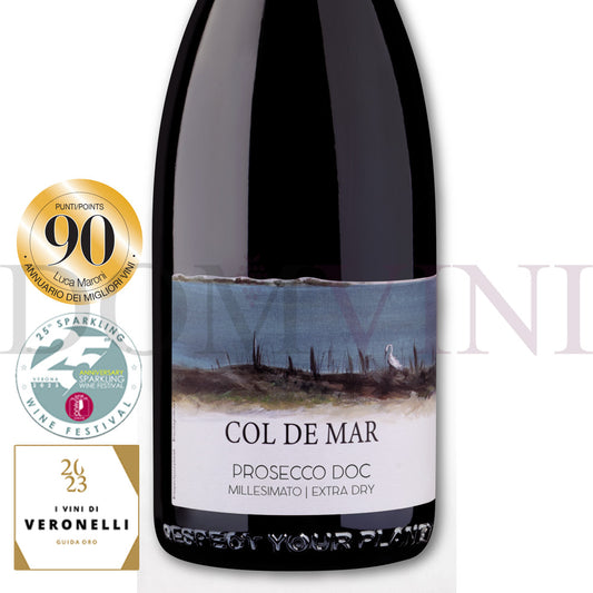 „COL DE MAR“ Prosecco DOC Millesimato EXTRA DRY SQNPI 2025