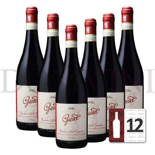 Barbera d’Asti Superiore “Giaiet” DOCG 2022 - Stella Giuseppe (12er Weinpaket)