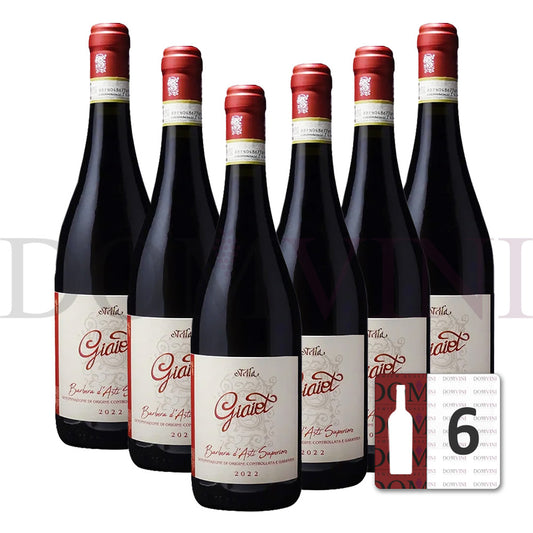 Barbera d’Asti Superiore “Giaiet” DOCG 2022 - Stella Giuseppe (6er Weinpaket)