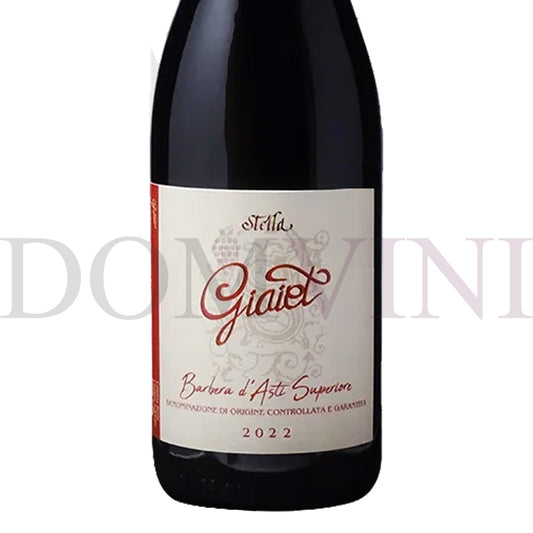 Barbera d’Asti Superiore “Giaiet” DOCG 2022 - Stella Giuseppe (12er Weinpaket)