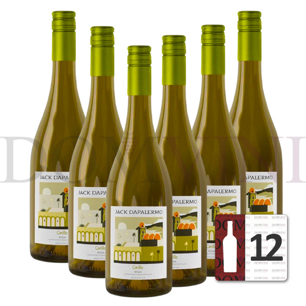 JACK DAPALERMO "Grillo" Sicilia DOC 2024 - OCCIDUO - 12er Weinpaket