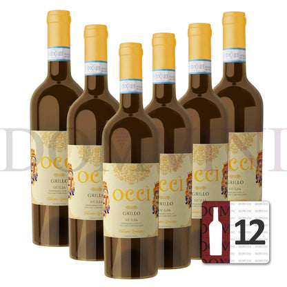 „Occì“ Grillo Sicilia DOC 2024 - OCCIDUO - 12er Weinpaket