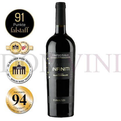 Cantine San Giorgio "Sentieri Infiniti" Primitivo Puglia IGP 2024, Tinazzi