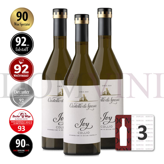 Castello di Spessa "Joy" Pinot Grigio DOC Collio 2022 - 3er Weinpaket