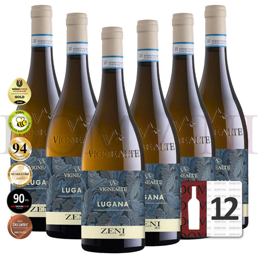ZENI "Lugana" Vigne Alte DOC 2024 (SQNPI) - 12er Weinpaket