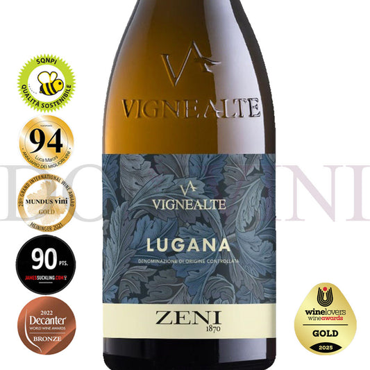 ZENI "Lugana" Vigne Alte DOC 2024 (SQNPI) - 24er Weinpaket