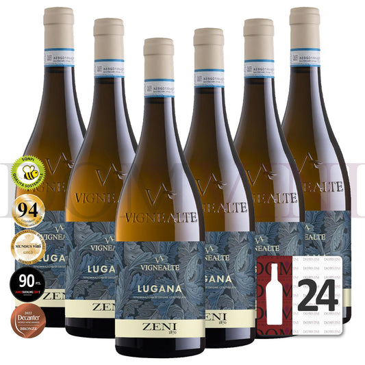 ZENI "Lugana" Vigne Alte DOC 2024 (SQNPI) - 24er Weinpaket