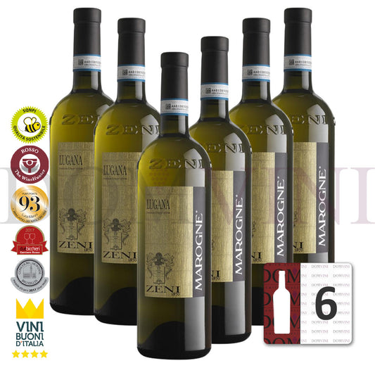 ZENI "Lugana" DOC Marogne 2023 Bio (SQNPI) - 6er Weinpaket