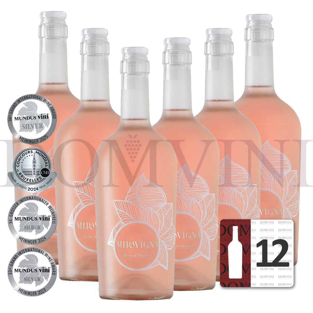 Miravigna "Terre d'Abruzzo Rosé" IGT 2024 - Casal Thaulero (12er Weinpaket)
