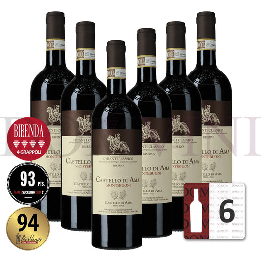 "Montebuoni" Chianti Classico Riserva DOCG 2021 - Castello di Ama (6er Weinpaket)