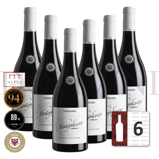 Montepulciano d’Abruzzo DOC 2021 - NODODIVINO (6er Weinpaket)
