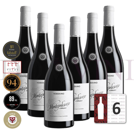 Montepulciano d’Abruzzo DOC 2021 - NODODIVINO (6er Weinpaket)