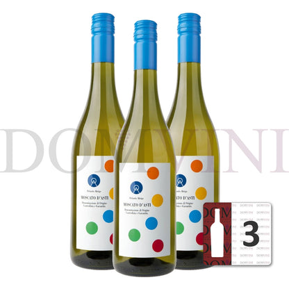 ORLANDO ABRIGO - Moscato Asti DOCG 2025 - 3er Weinpaket