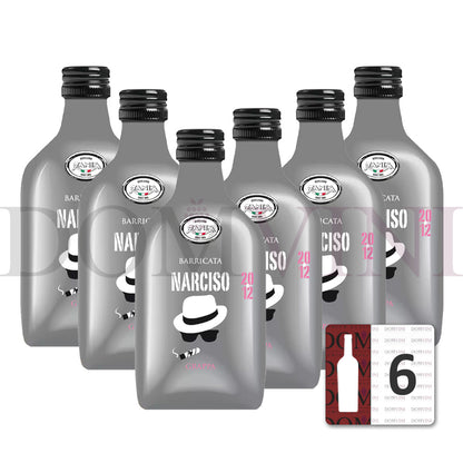 Zanin "Narciso" Grappa Barricata 40% vol. 50ml  - 6er Pack (Kopie)