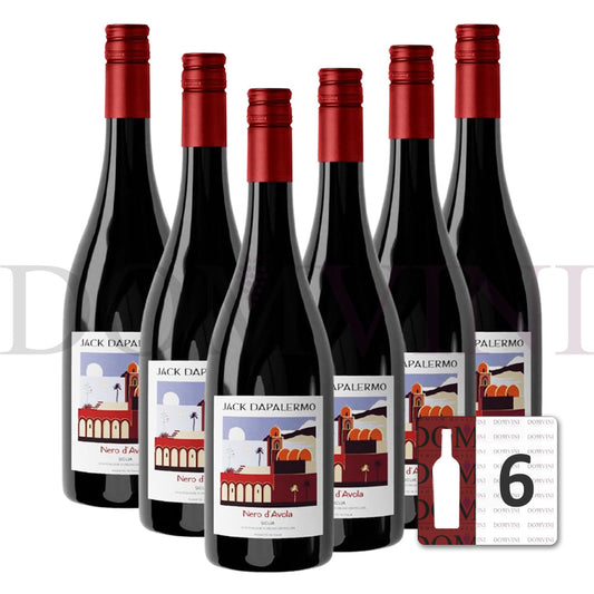 JACK DAPALERMO "Nero D'Avola" Sicilia DOC 2024 - OCCIDUO - 6er Weinpaket
