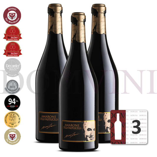 ZENI Amarone della Valpolicella Classico "Nino Zeni" DOCG 2016 - 3er Weinpaket