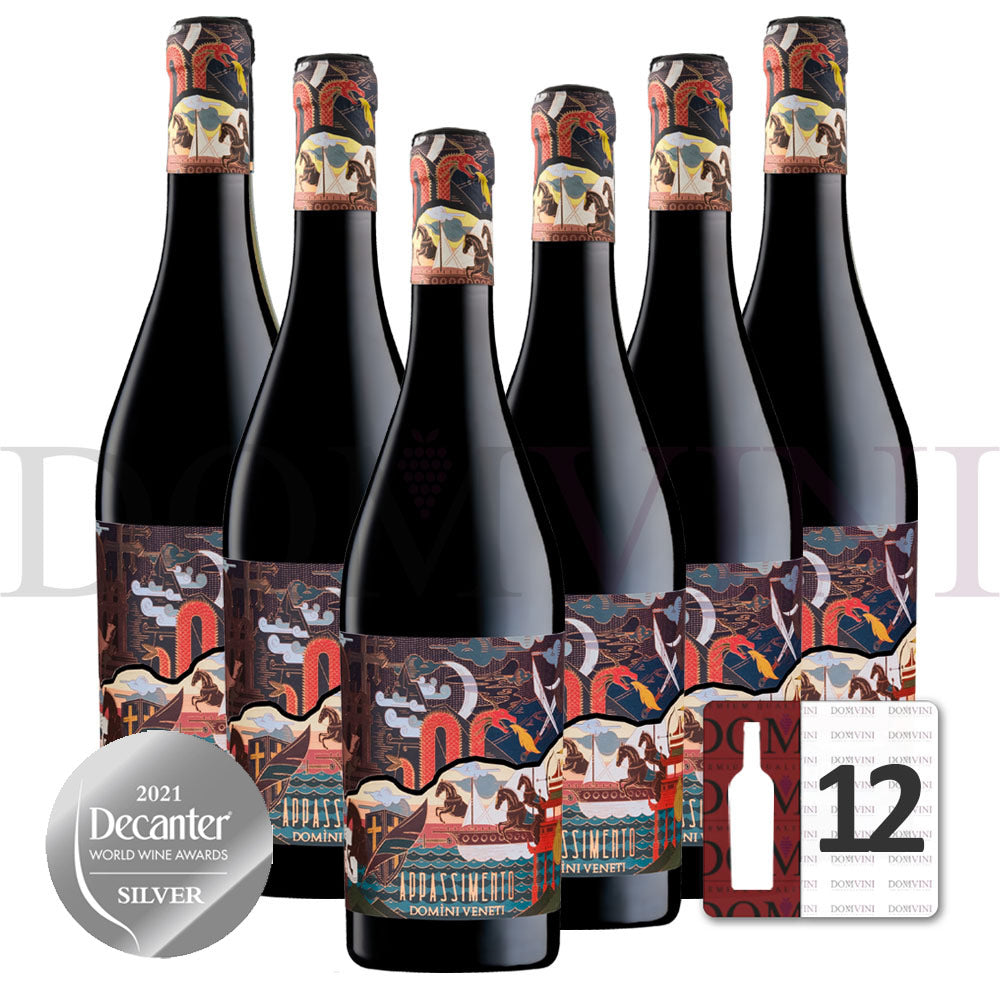 Appassimento Rosso Veneto IGT Passito 2023 (Marco Polo Edition), DOMINI VENETI  - 12er Weinpaket
