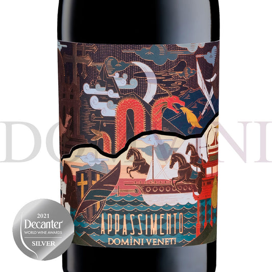 Appassimento Rosso Veneto IGT Passito 2024 (Marco Polo Edition), DOMINI VENETI - 24er Weinpaket