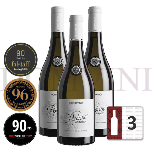 Abruzzo DOC Pecorino 2024 - NODODIVINO (3er Weinpaket)