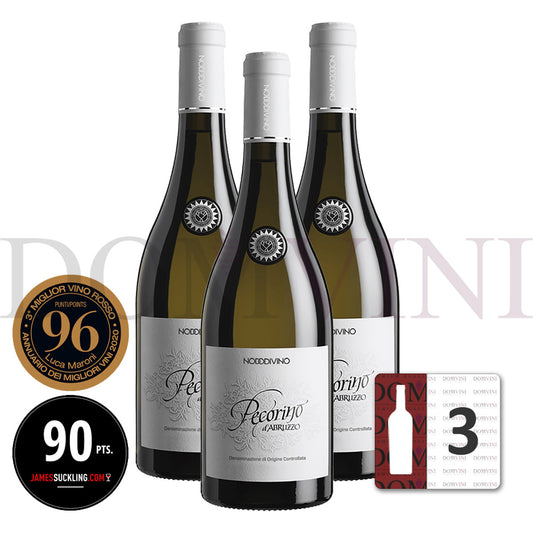 Abruzzo DOC Pecorino 2024 - NODODIVINO (3er Weinpaket)