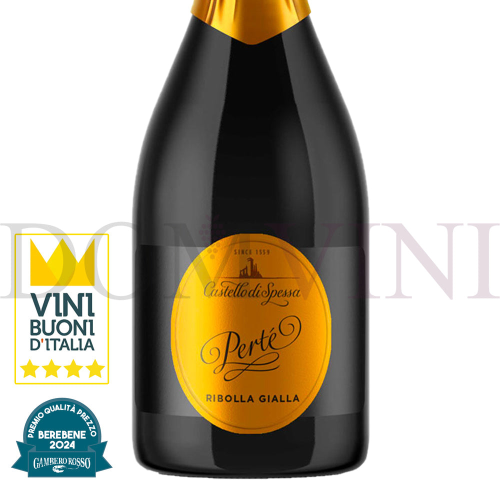 Castello di Spessa Spumante "Pertè" Ribolla Gialla Metodo Charmat 2023 - 3er Weinpaket