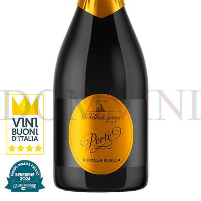 Castello di Spessa Spumante "Pertè" Ribolla Gialla Metodo Charmat 2023 - 3er Weinpaket