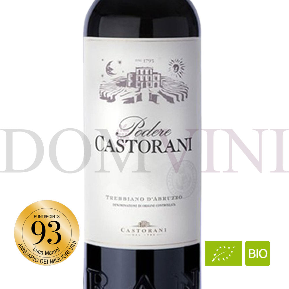 CASTORANI "Podere Castorani" Trebbiano d'Abruzzo Riserva DOC Bio 2019 - 6er Weinpaket