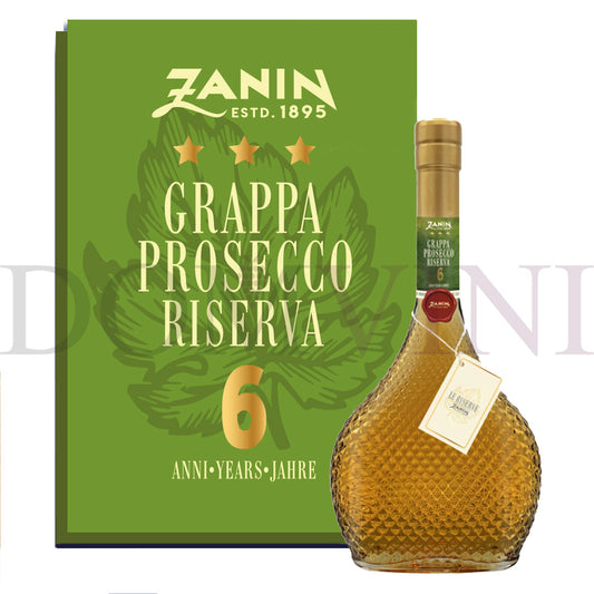 Zanin Grappa Prosecco Riserva 6 Anni 40,0% vol. 0,5 Liter