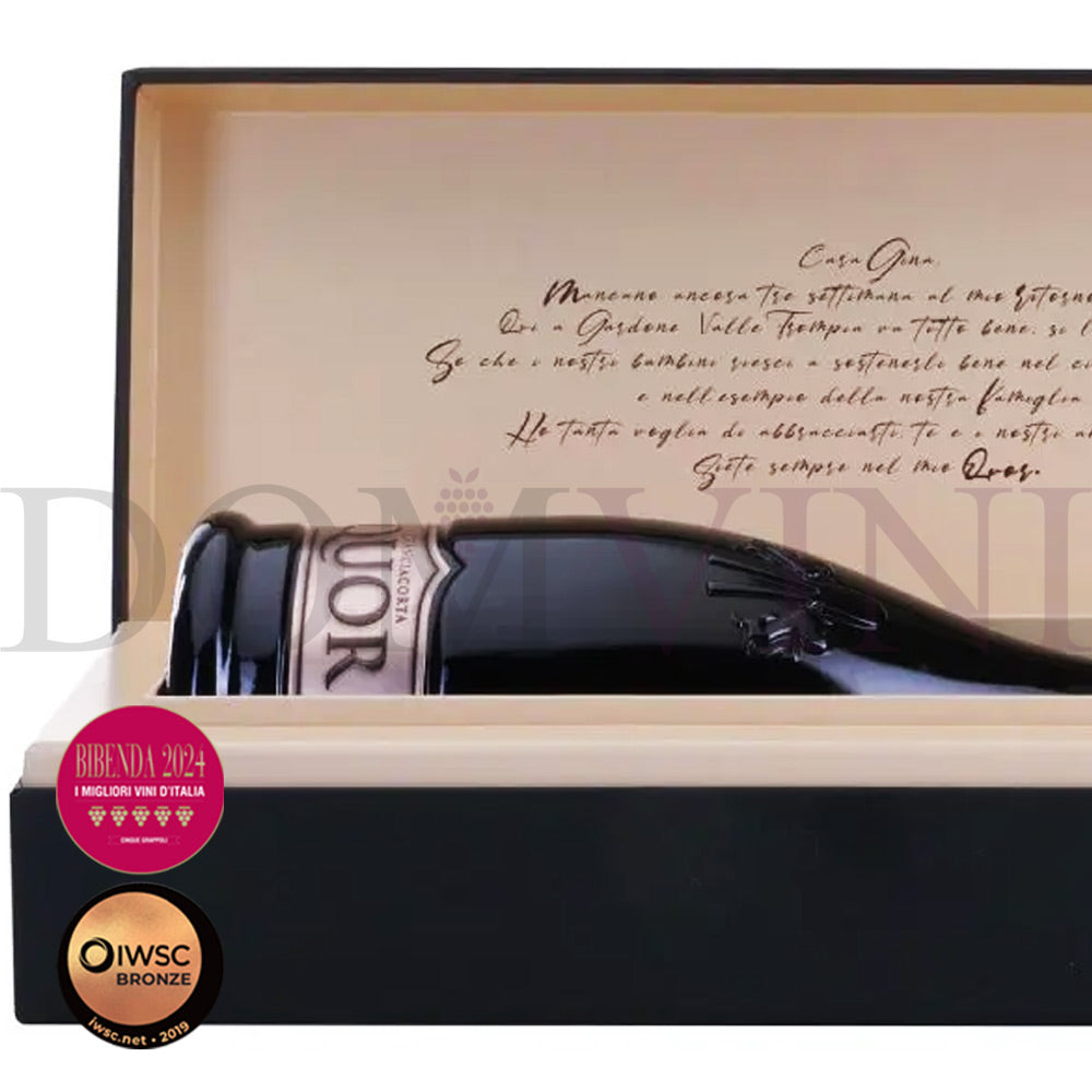 La Montina Franciacorta Riserva Quor Nature 2019 DOCG + Geschenkbox