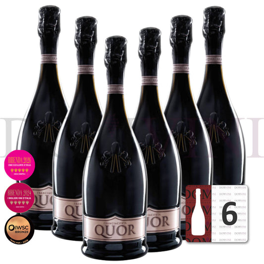La Montina Franciacorta Riserva Quor Nature 2018 DOCG [New collection] - 6er Schaumwein-Paket