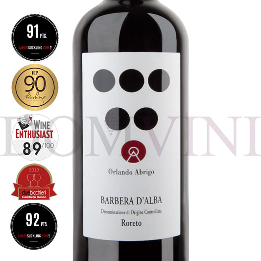 ORLANDO ABRIGO Barbera d’Alba "Roreto®" DOC 2020